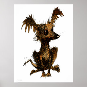 Poster Cão de brinquedo engraçado bonito