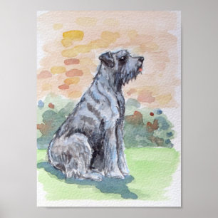 Poster Cão de Terrier