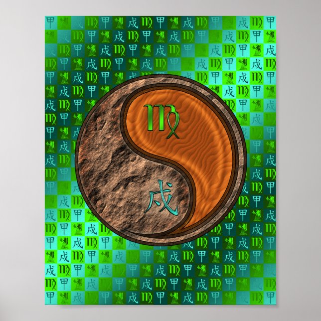 Poster Cão de Virgem e Madeira (Frente)