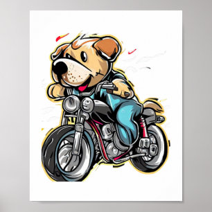 Poster cão engraçado