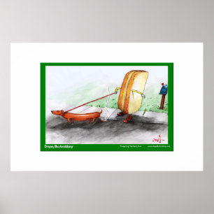 Poster Cão engraçado