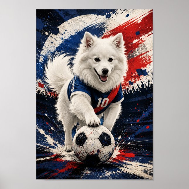 Poster Cão Esquimó Americano Mudança de Jogo (Frente)