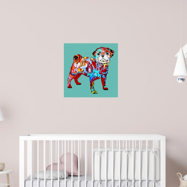 Póster cão grafite (Berçário 2)