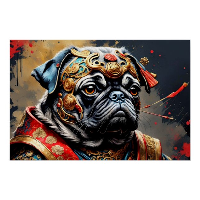PÓSTER CÃO NO ATTIRE IMPERIAL 2 (Frente)