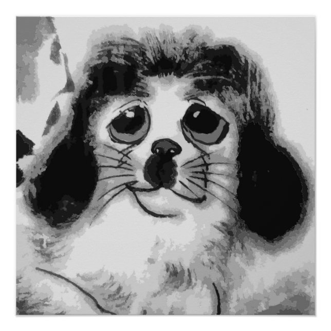 PÓSTER CÃO SAD (Frente)