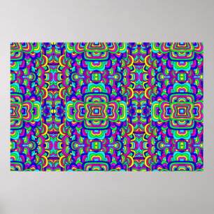 Poster Caos colorido 5