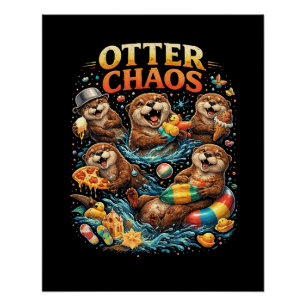 Póster Caos de Lontra