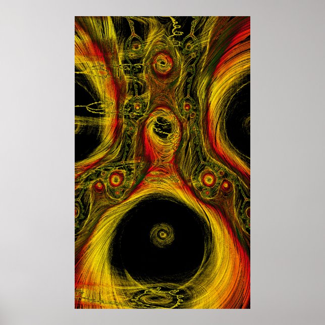 Poster Caos interno (Frente)