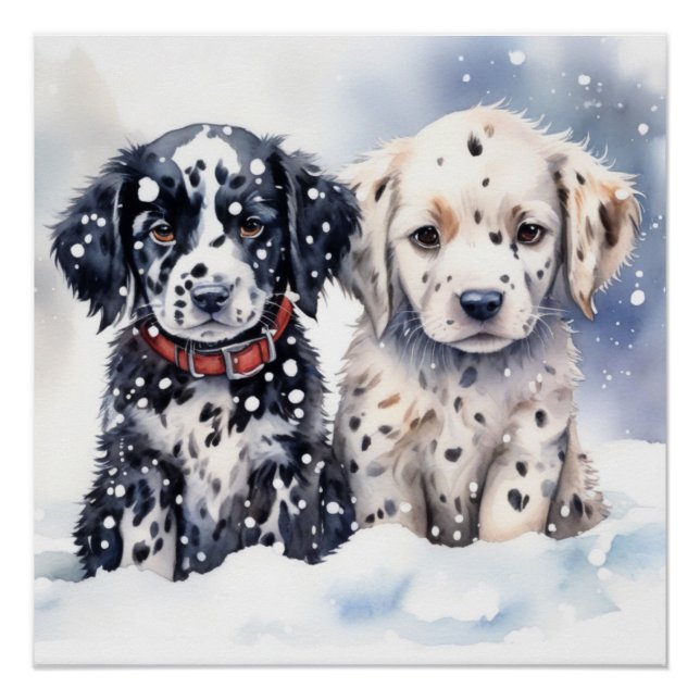 Póster Cãozinho bonito (Frente)