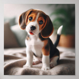 Poster Cãozinho de beagle