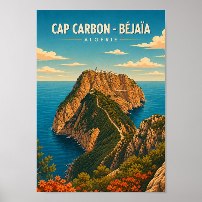 Poster Cap Carbon - Béjaïa (Frente)