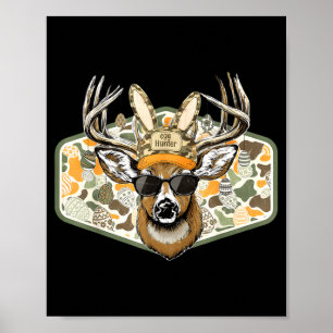 Poster Capa Camuflada para Trás Caçador de Ovo de Páscoa