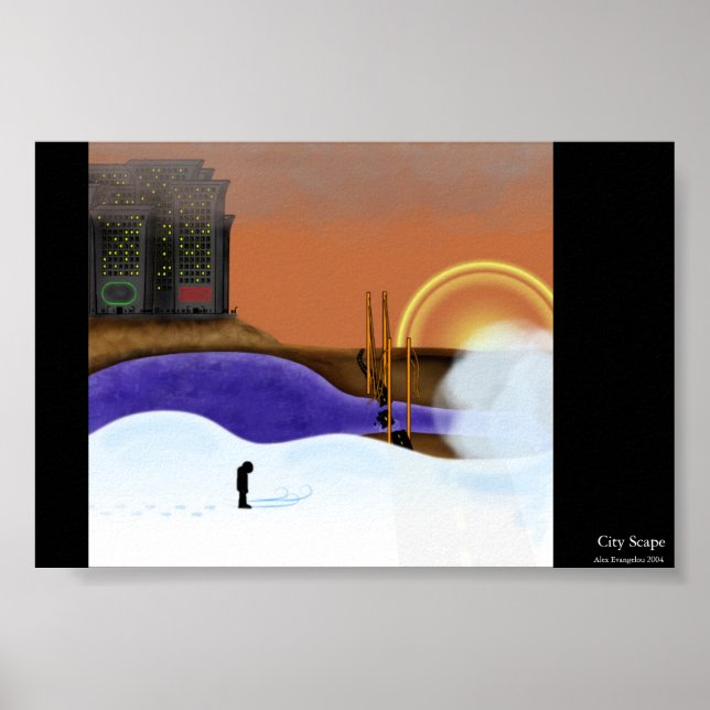 Póster Capa da cidade (Frente)