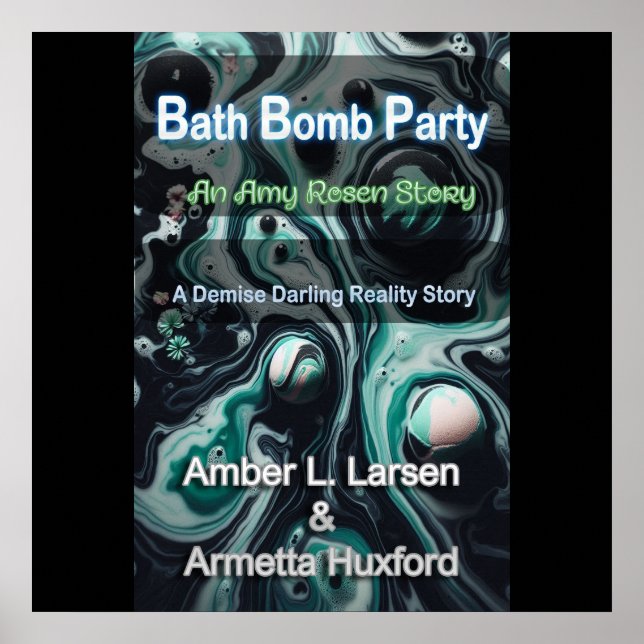 Poster Capa da Festa de Bombas de Banho (Frente)