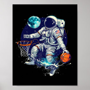 Poster Capa de desenho do Astronauta de desenho Trabalho 