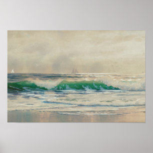 Poster Capa de mar por Alfred Bricher