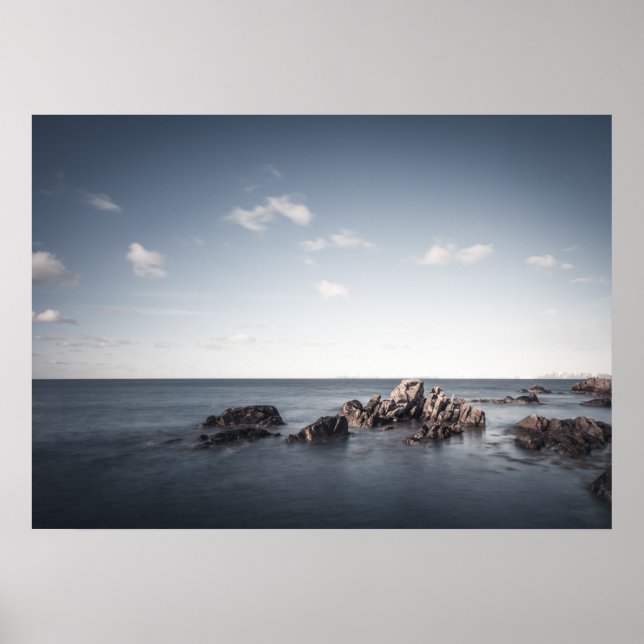 Poster Capa de mar simples (Frente)