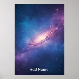 Poster Capa de telefone de espiral Celestial - Personaliz