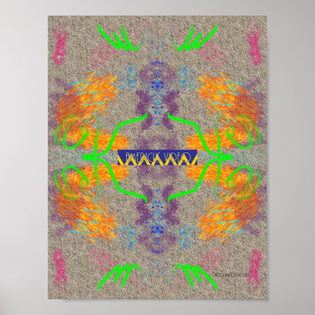 Poster Capa do Americus Vídeo #12: "Funhouse da Funerária (Frente)