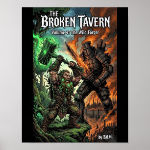 Poster Capa do Cartaz Oficial do Broken Tavern Vol 4 — Ca
