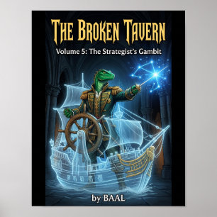 Poster Capa do Cartaz Oficial do Broken Tavern Vol 5 — Ca
