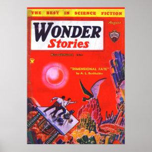 Póster Capa do livro do vintage - um L Burkholder 1934