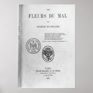 Póster Capa, primeira edição 'de Les Fleurs du