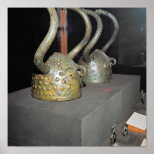 Póster Capacete de Viking