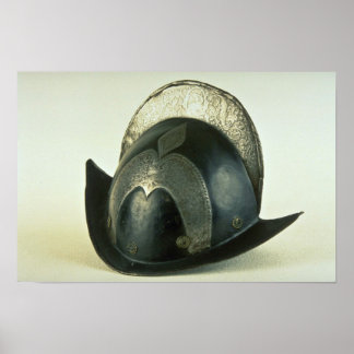 Póster Capacete do século XVIII, Malbork, Polônia