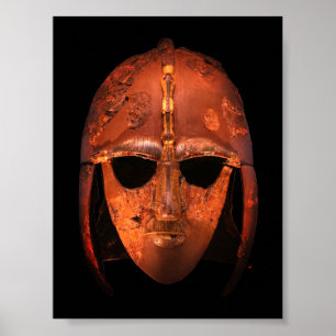 Poster Capacete Sutton Hoo
