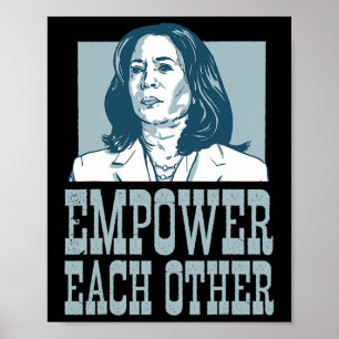 Poster Capacitar Kamala Harris Para O Presidente