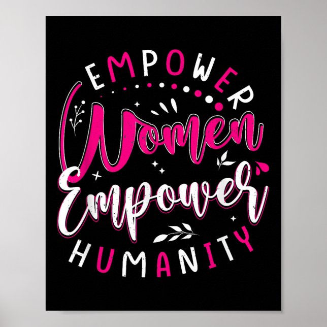 Poster Capacitar Mulheres Capacitam A Humanidade Emponós  (Frente)