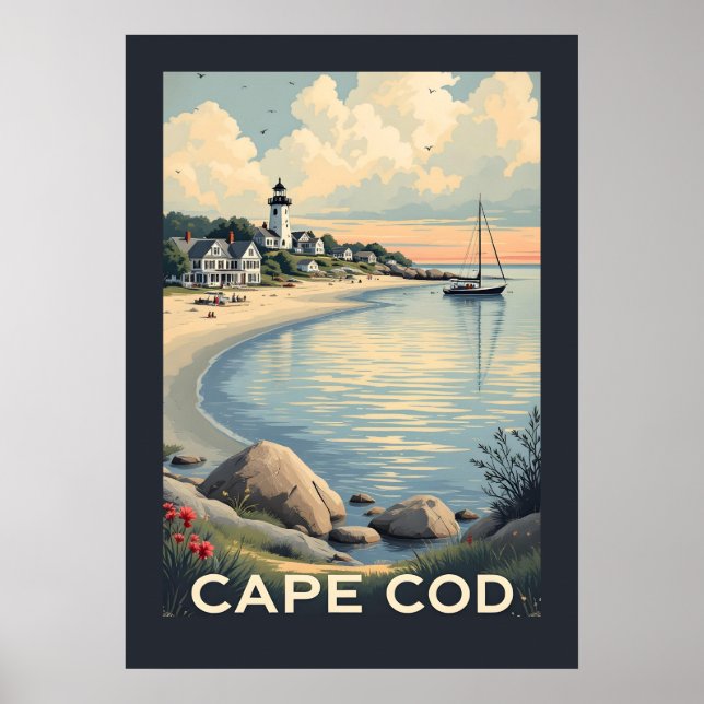 Poster Cape Cod Massachusetts (Frente)