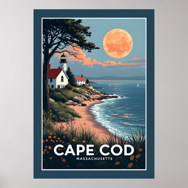 Poster Cape Cod Massachusetts (Frente)