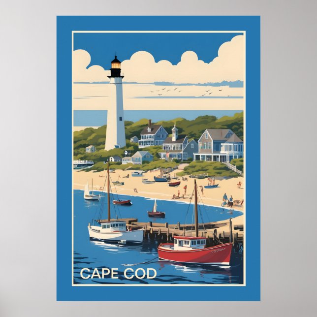 Poster Cape Cod Massachusetts (Frente)
