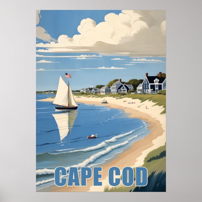 Poster Cape Cod Massachusetts (Frente)
