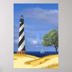 Póster Cape Hatteras Lighthouse