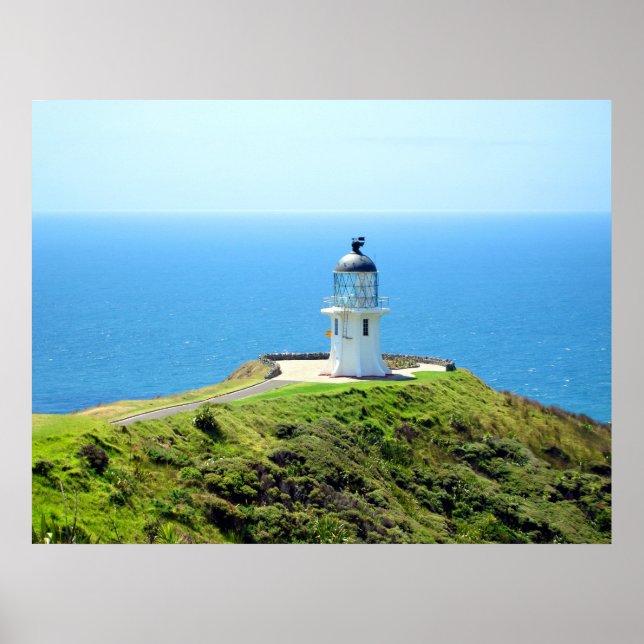 Póster Cape Reinga Lighthouse, Northland, Nova Zelândia (Frente)