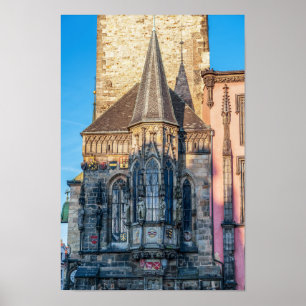 Poster Capela da Câmara Municipal na Praça da Cidade Anti