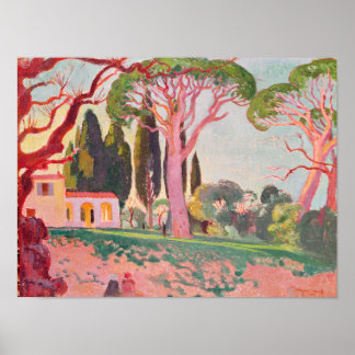 Póster Capela de Cassien santo, Cannes, 1922
