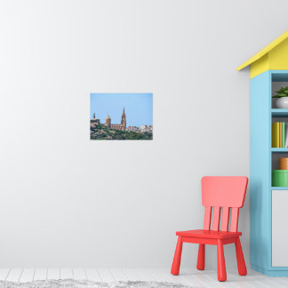 Poster Capela de Nossa Senhora de Lourdes com vista para