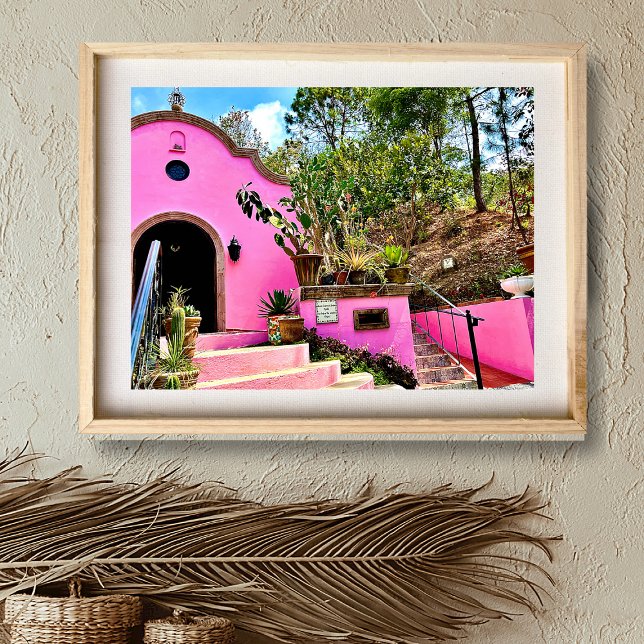 Poster Capela Mexicana Rosa (Criador carregado)
