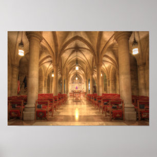 Poster Capela nacional de Bethlehem da catedral de