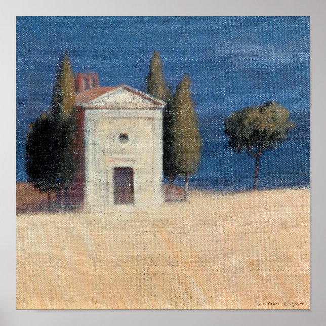 Póster Capela perto de Pienza II 2012 (Frente)