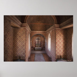 Póster Capela privada no palácio do nacional de Sintra