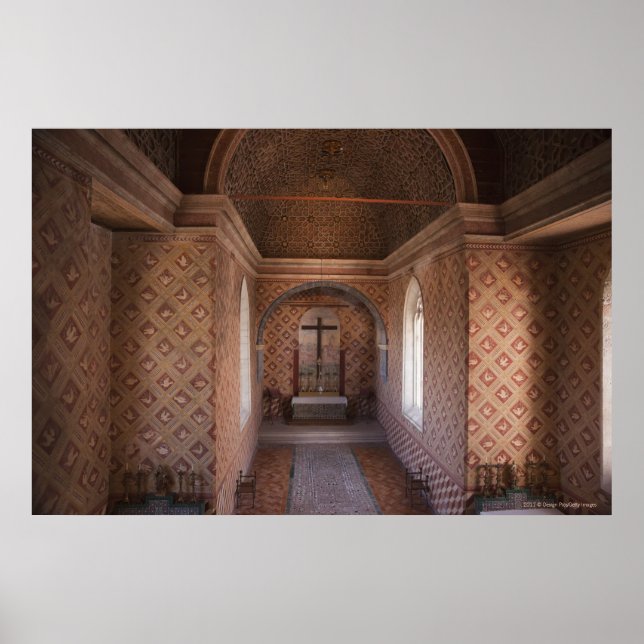Póster Capela Privada no Palácio Nacional de Sintra (Frente)