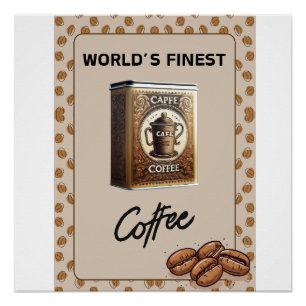 Póster Capfe Coffee World's Finest