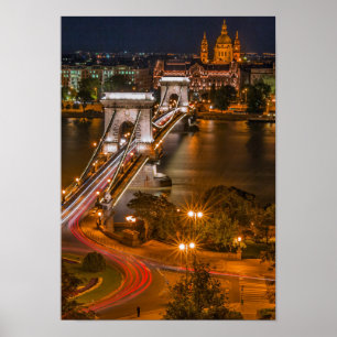 Póster Capital Budapest de Europa Hungria