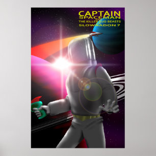 Póster Capitão Astronauta