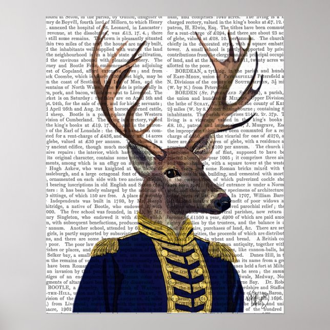 Poster Capitão Deer (Frente)